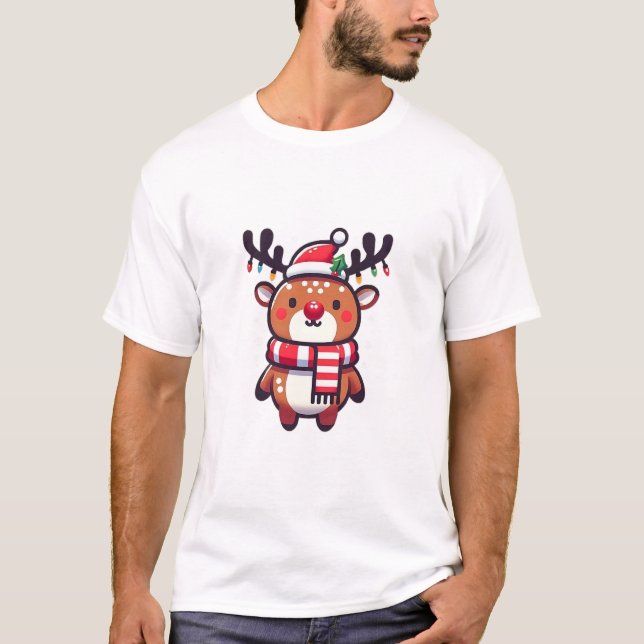 Reindeer Cheer Tee (Front)
