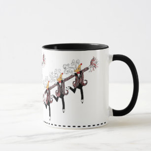 Reindeer Chorus Line Mug