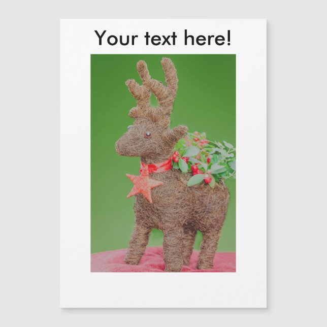 Reindeer Christmas decoration (Front)