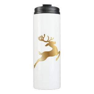Reindeer Christmas Decoration Deer Animal Xmas Thermal Tumbler