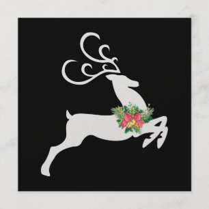 Reindeer Christmas / Holiday Card - SRF