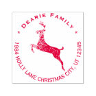 Reindeer Christmas Holiday Return Address