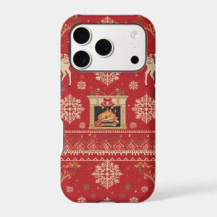 Reindeer christmas pattern