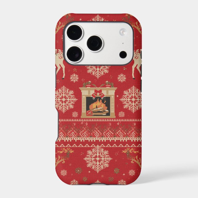 Reindeer christmas pattern (Back)