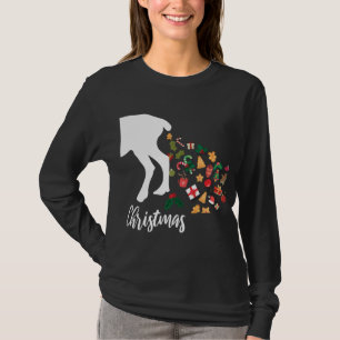 Reindeer Christmas Pyjamas For Couple Family Match T-Shirt