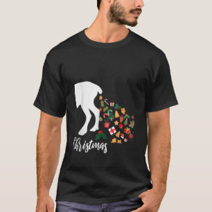 Reindeer Christmas Pyjamas For Couple Family Match T-Shirt