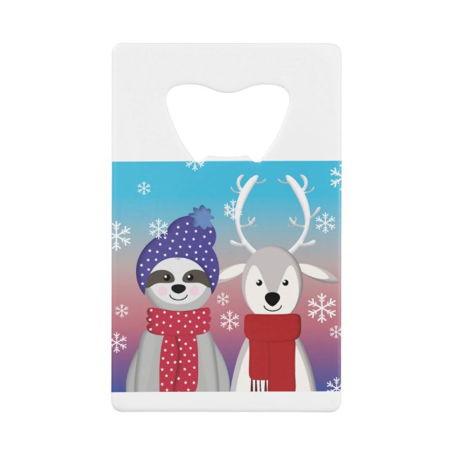 reindeer christmas sloth (Front)
