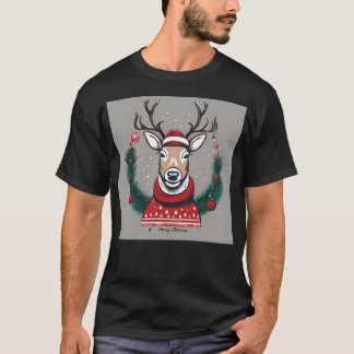 Reindeer Christmas T-Shirt