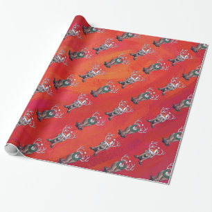 Reindeer Christmas Wrapping Paper