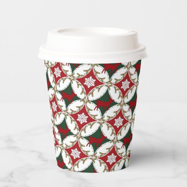 Reindeer Circles-1-PAPER CUPS (Front)