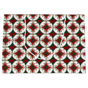 Reindeer Circles 2-GIFT BAG L