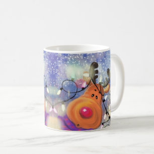 Reindeer Coffee Mug