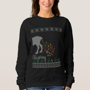 Reindeer Couple Family Matching 2 Ugly Christmas S Sweatshirt