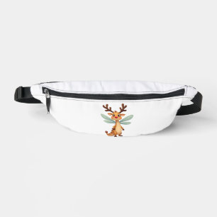 Reindeer Dragonfly Bum Bags