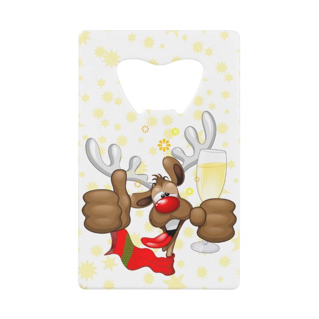 Reindeer Drunk Funny Christmas Character (Front)
