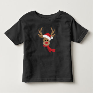 Reindeer Face Toddler T-Shirt