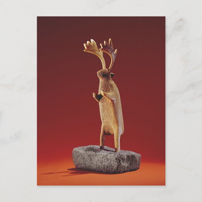 Reindeer, from Cape Dorset Postcard (Front)