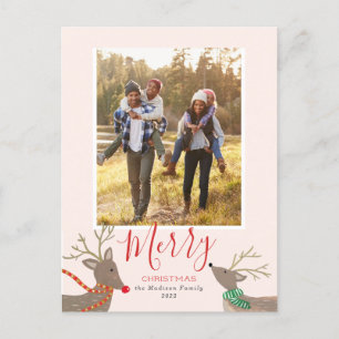 Reindeer Games Holiday Photo Card