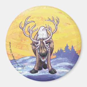 Reindeer Gifts & Accessories Magnet