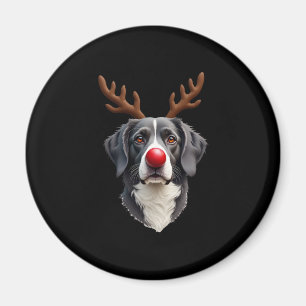Reindeer Great Dane Christmas Great Dane Dog Mom D Magnet
