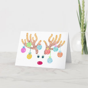 Reindeer Greeting Card