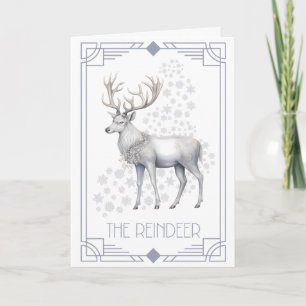 Reindeer Holiday Card