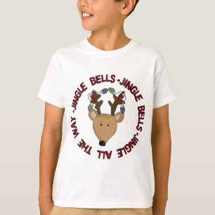 Reindeer Jingle Bells Tshirts and Gifts