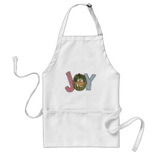 Reindeer Joy Holiday Tshirts and gifts Standard Apron