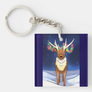 Reindeer Key Ring