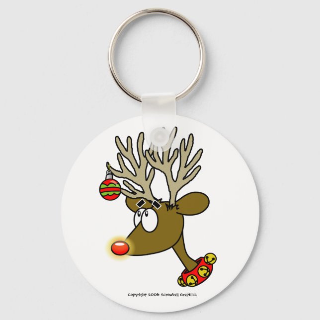 Reindeer Keychain (Front)