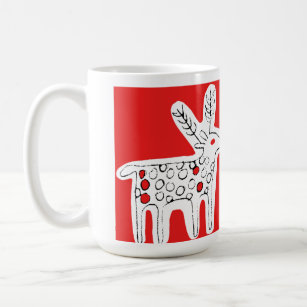 Reindeer Kiss R Coffee Mug