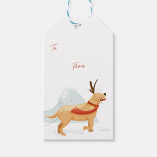 Reindeer Lab Gift Tags