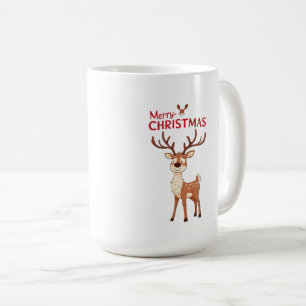 🎁Reindeer Merry Christmas Coffee Mug Gift ✨