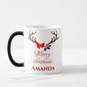 Reindeer- Merry christmas   Magic Mug