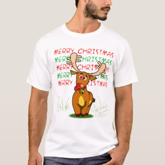 Reindeer Merry Christmas T-shirt