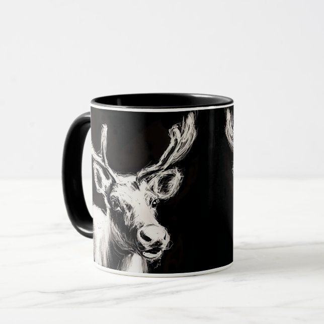 Reindeer mug (Front Left)