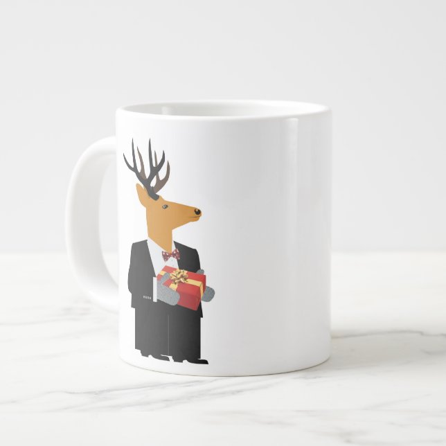 Reindeer Mug (Front Left)