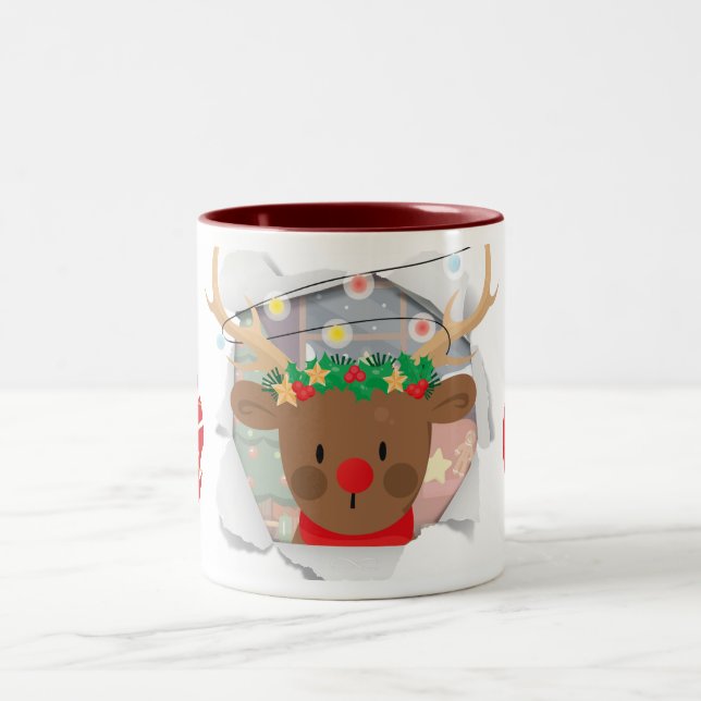 Reindeer Mug For Gifting (Center)