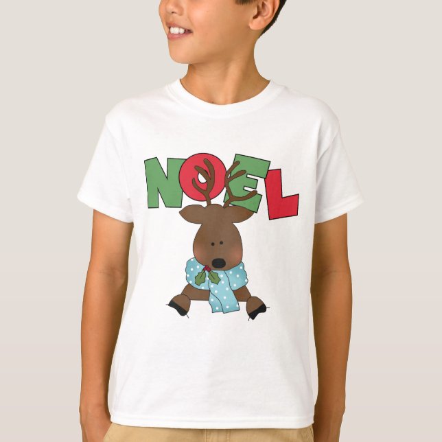 Reindeer Noel Tshirts and Gifts (Front)