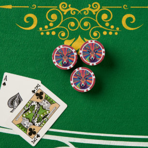 Reindeer Poker Chips