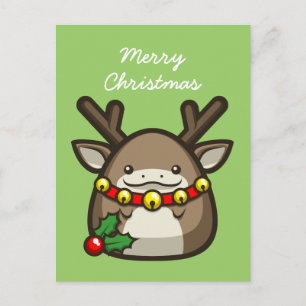 Reindeer Postcard