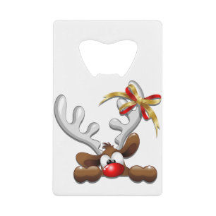Reindeer Puzzled Funny Christmas Character