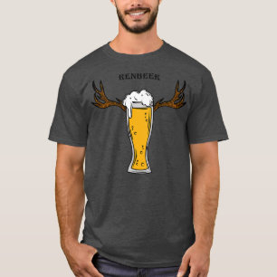 Reindeer Quote Meme Festival Aprs Ski Party Beer 1 T-Shirt