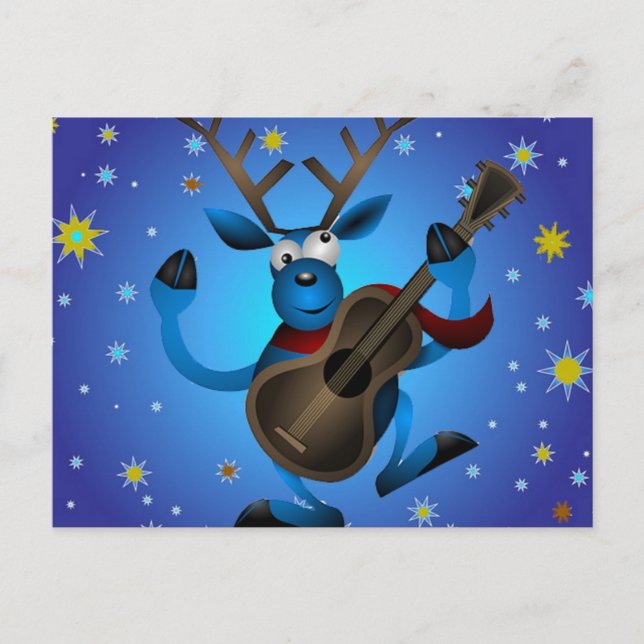 Reindeer Rock Postcard (Front)