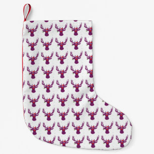 Reindeer Santa Deer Custom Christmas Stocking