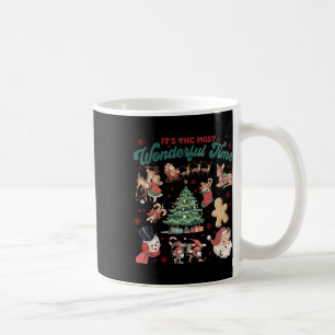 Reindeer Santa Squad Gingerbread Christmas Xmas Tr Coffee Mug