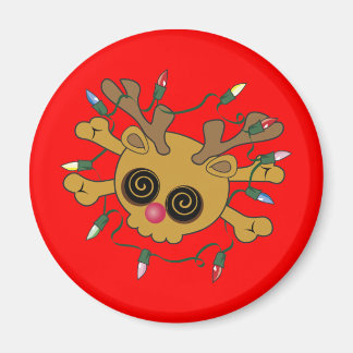 Reindeer Skull Magnet