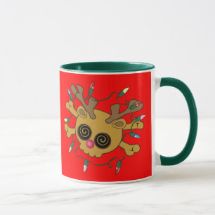 Reindeer Skull Mug