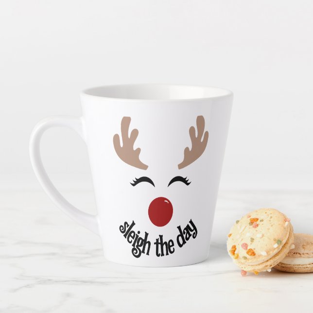 REINDEER SLEIGH THE DAY MUG (In Situ)