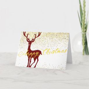 REINDEER SPARKLE Greeting Card